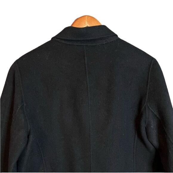 Anne Klein black wool blend coat. Size medium - Picture 4 of 12